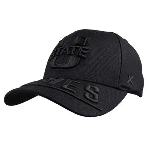 U-State Aggies Fitted Black Cap